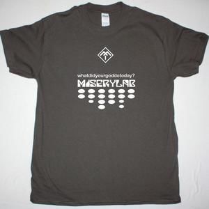 Miserylab Function Creep Whatdidyourgoddotoday New Grey T-Shirt